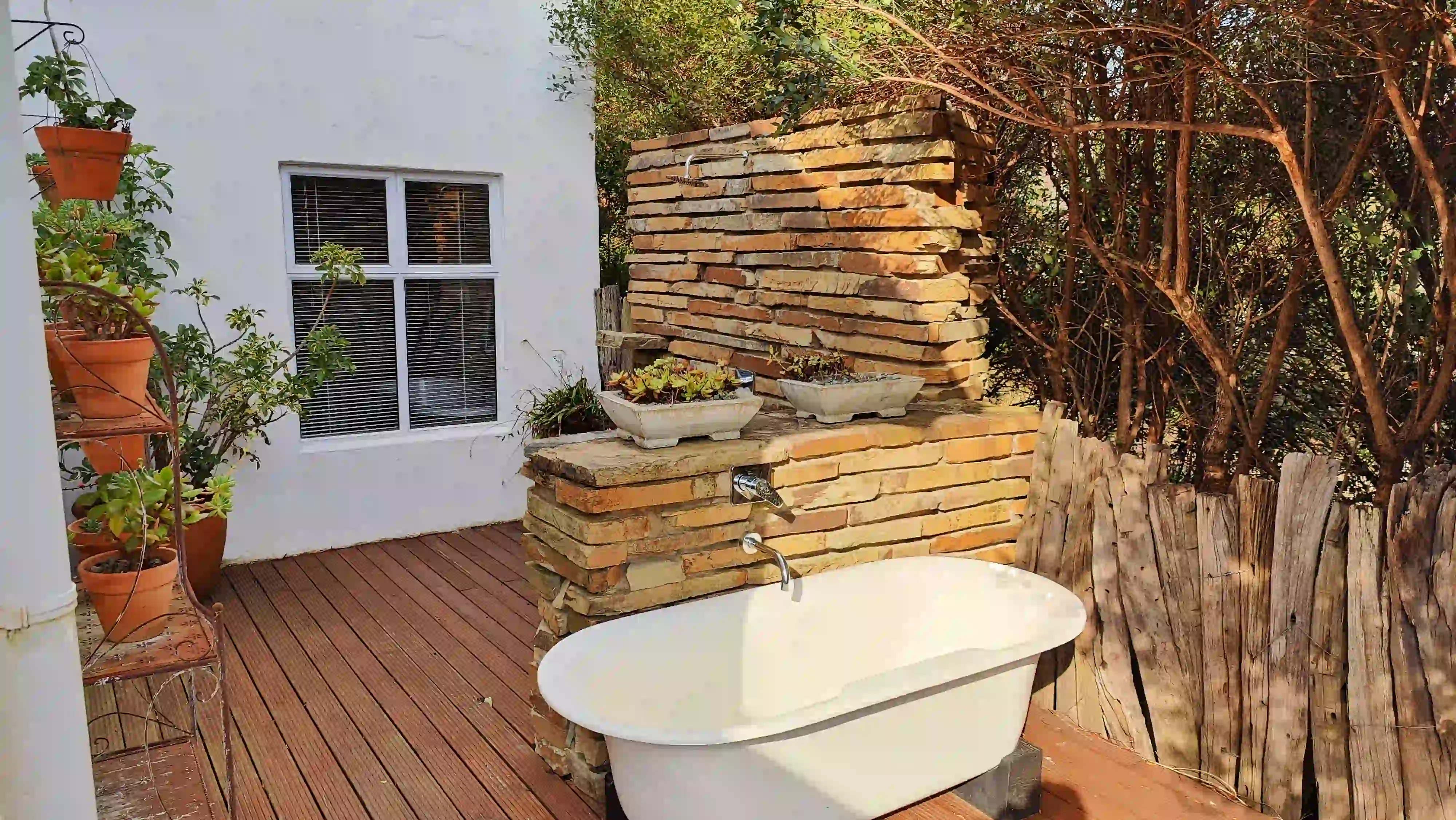 Cliffside cottage view 2